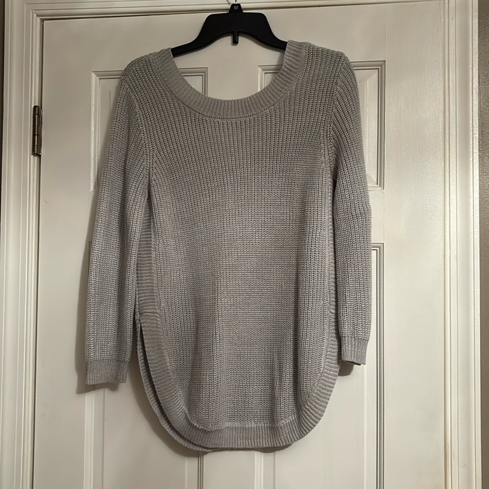 Super soft light grey sweater